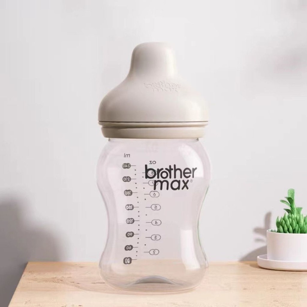 Hàng sẵn có Brothermax Baby Bottle Max Brothers Gravity Ball ppsu Baby Straw Baby Bottle Wide Calibr