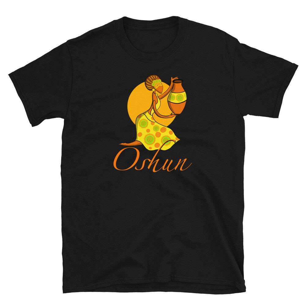 Oshun Ochun Yoruba Oxum Ifa Santeria Orisha Nữ thần Tôn giáo Áo thun Unisex