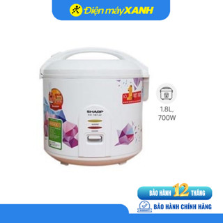 Nồi cơm nắp gài Sharp 1.8 lít KS-18TJV