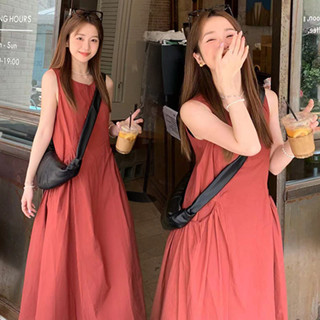 Váy đi biển trễ vai Đầm bigsize nữ liền váy mùa hè mẫu mới 2025 nữ