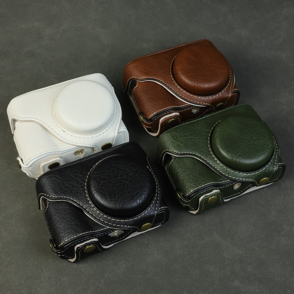 PU Base Bag Half Case Kit Protector for Panasonic LUMIX ZS99 TZ99 Camera