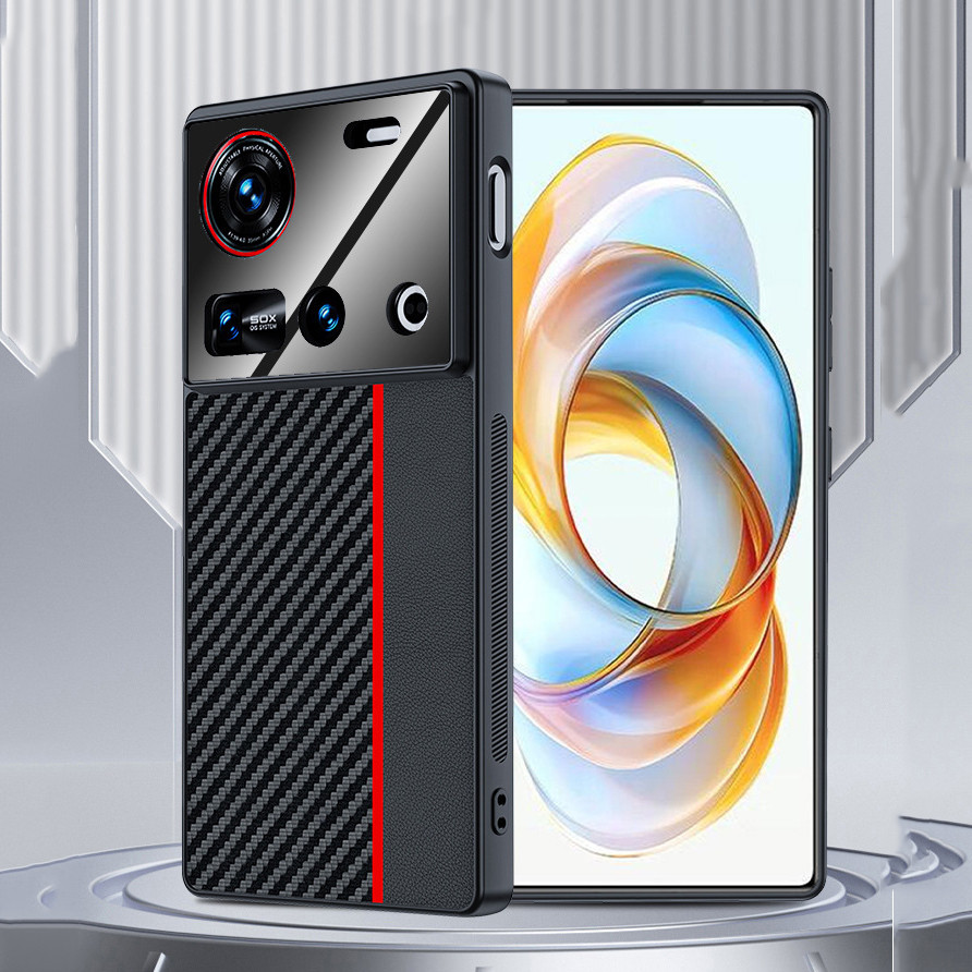 Ốp lưng Z70 Ultra cho ZTE nubia Z70 Ultra nubia Z70S Ultra nubia Z60 Siêu nối sợi Carbon họa tiết lư