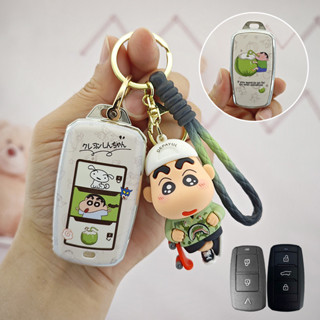 bao da chìa khoá ô tô Vinfast VF5 VF3 vỏ chìa khoá ô tô bọc chìa khoá smartkey