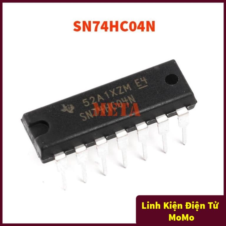 SN74HC04N DIP 14 Chân Cắm - SN74HC04 74HC04 7404 HC04