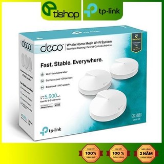 Bộ phát wifi TP-Link Deco M5 3-Pack mesh AC1300Mbps (Chính Hãng TP-Link Việt Nam)