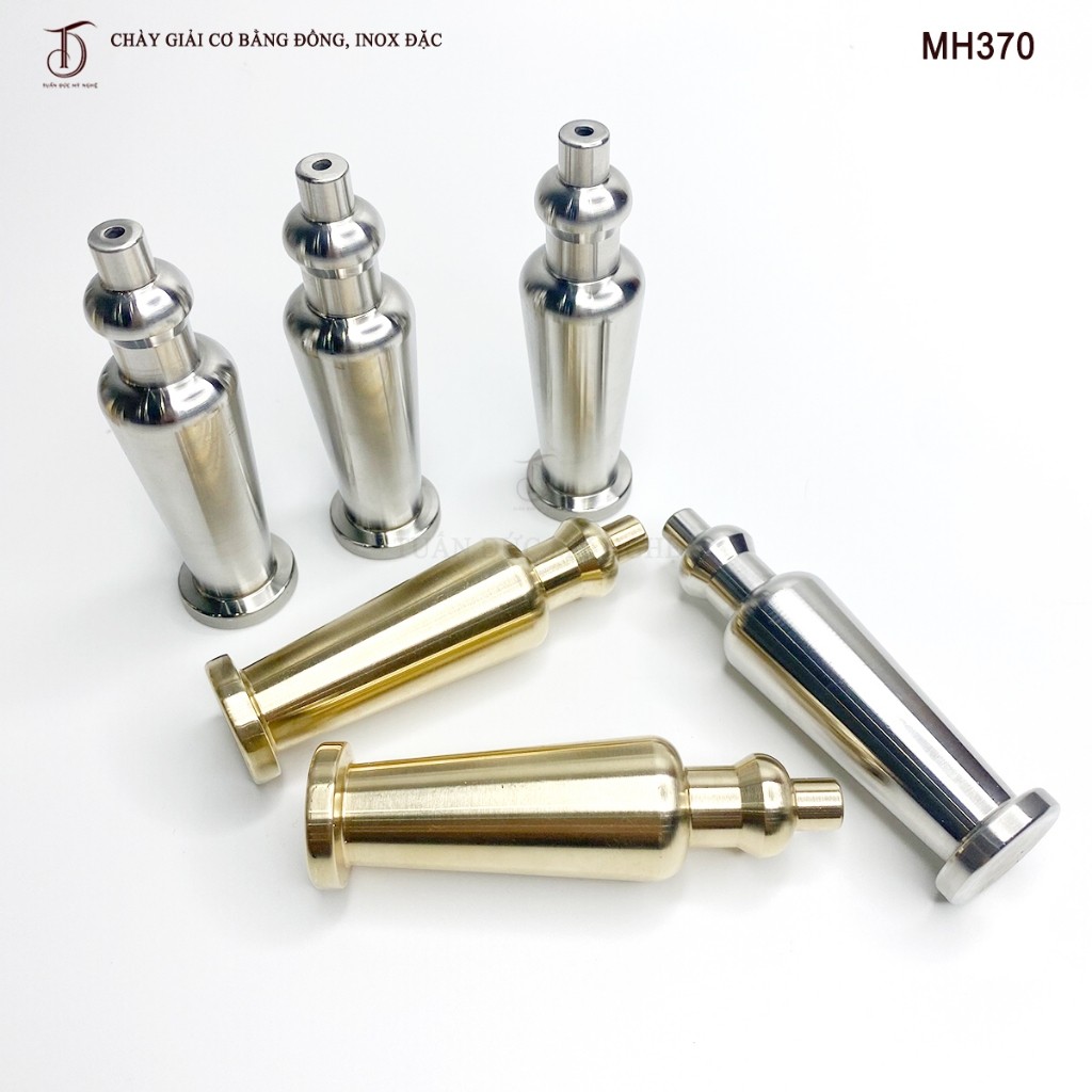 Chày Giải Cơ - Chày Kim Cương HAHANCO [MH370] Làm Mềm Cơ Lưng Cổ Vai Gáy Bằng Đồng Đặc Inox Đặc