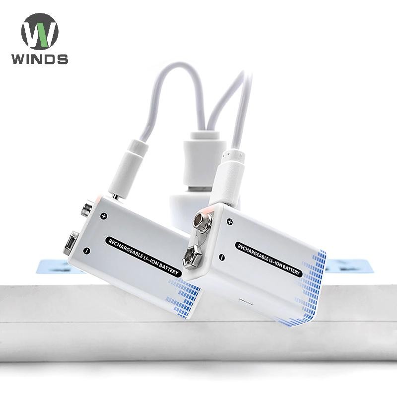 ODS 9V pin 9V li-ion Type-C Pin 9v lithium cho micrô vạn năng Cáp sạc USB OD