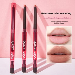 Matte Monochrome Lip Liner Chống Thấm Nước Chống Mồ Hôi Không Dính Phai Màu Cốc Để Dễ Dàng P5m6