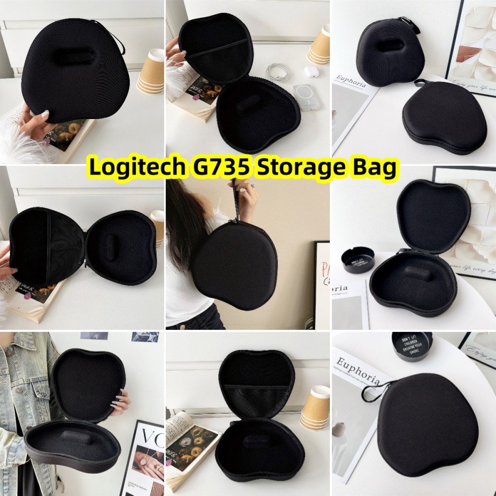 [Imamura] Dành Cho Vỏ Tai Nghe Logitech G735 Phong Cách Mùa Hè Tai Nghe Hoạt Hình Tai Nghe Túi Bảo Q