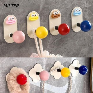  Móc treo MILTER Phụ kiện lưu trữ tại nhà Móc dính Dopamine hạng nặng Móc treo tường phòng tắm không đục lỗ 