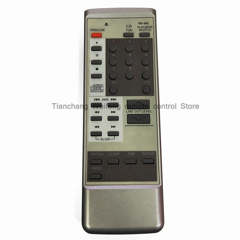 Mới Thay Thế RM-990 Cho Sony CD Player Điều Khiển Từ Xa CDP497 CDP590 CDP790 CDP970 CDP990 CDP991 CD