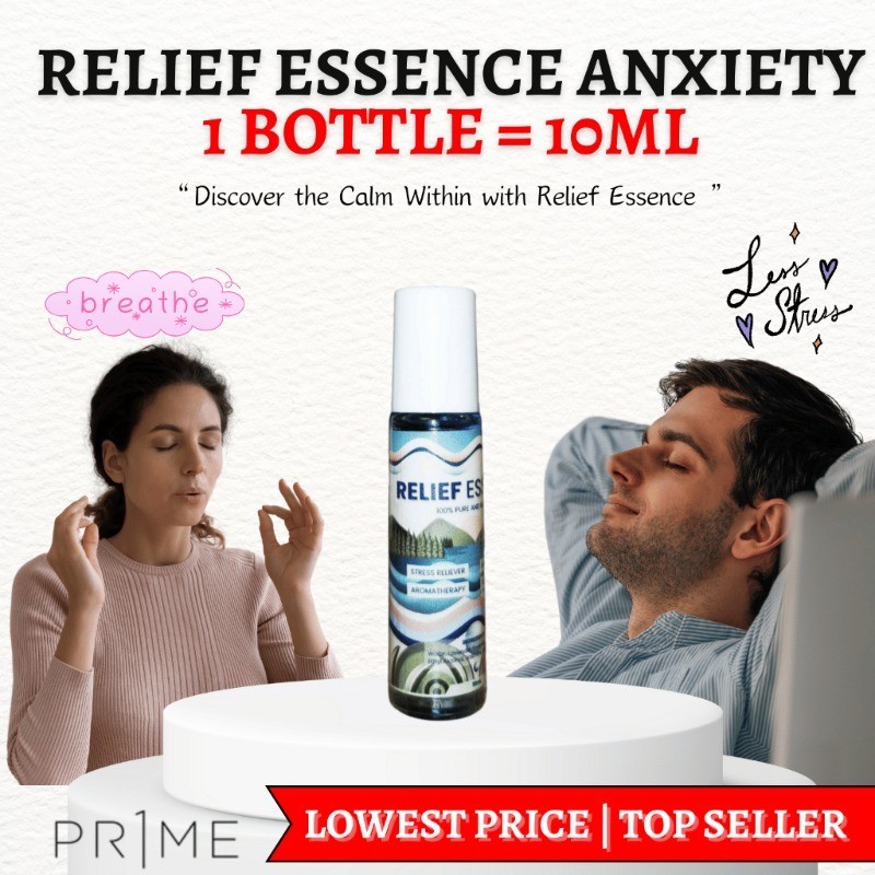 Tinh chất giảm lo âu l Giảm căng thẳng, mất ngủ và lo âu l Giữ bình tĩnh l 1 Chai 10 ml