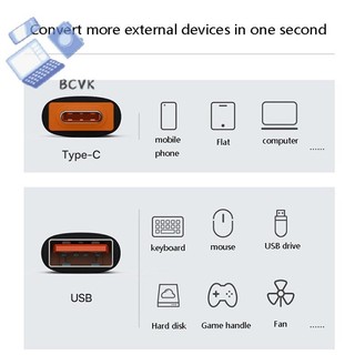 [BCVK]Đầu Chuyển Đổi OTG USB 3.0 Sang USB C USB-A Sang Micro USB Type-C