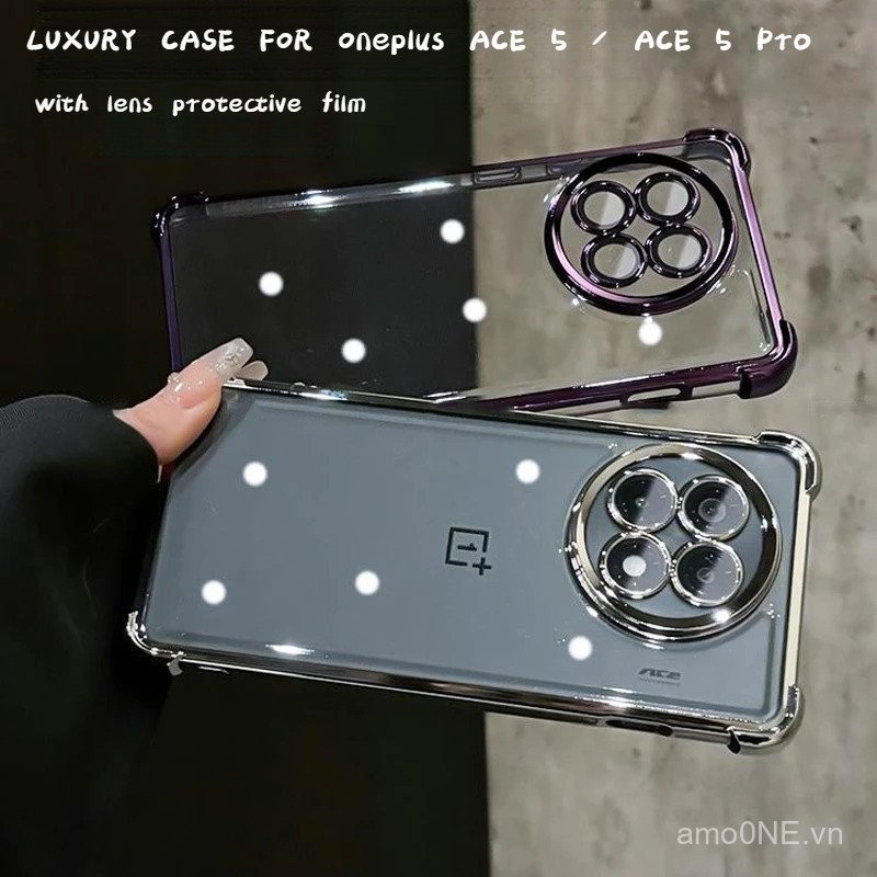[Ốp bảo vệ chống rơi bốn góc] cho Oneplus ACE 5 Pro / Oneplus ACE 5 / 1+ACE5 / 1+ACE5 Pro, ốp điện t