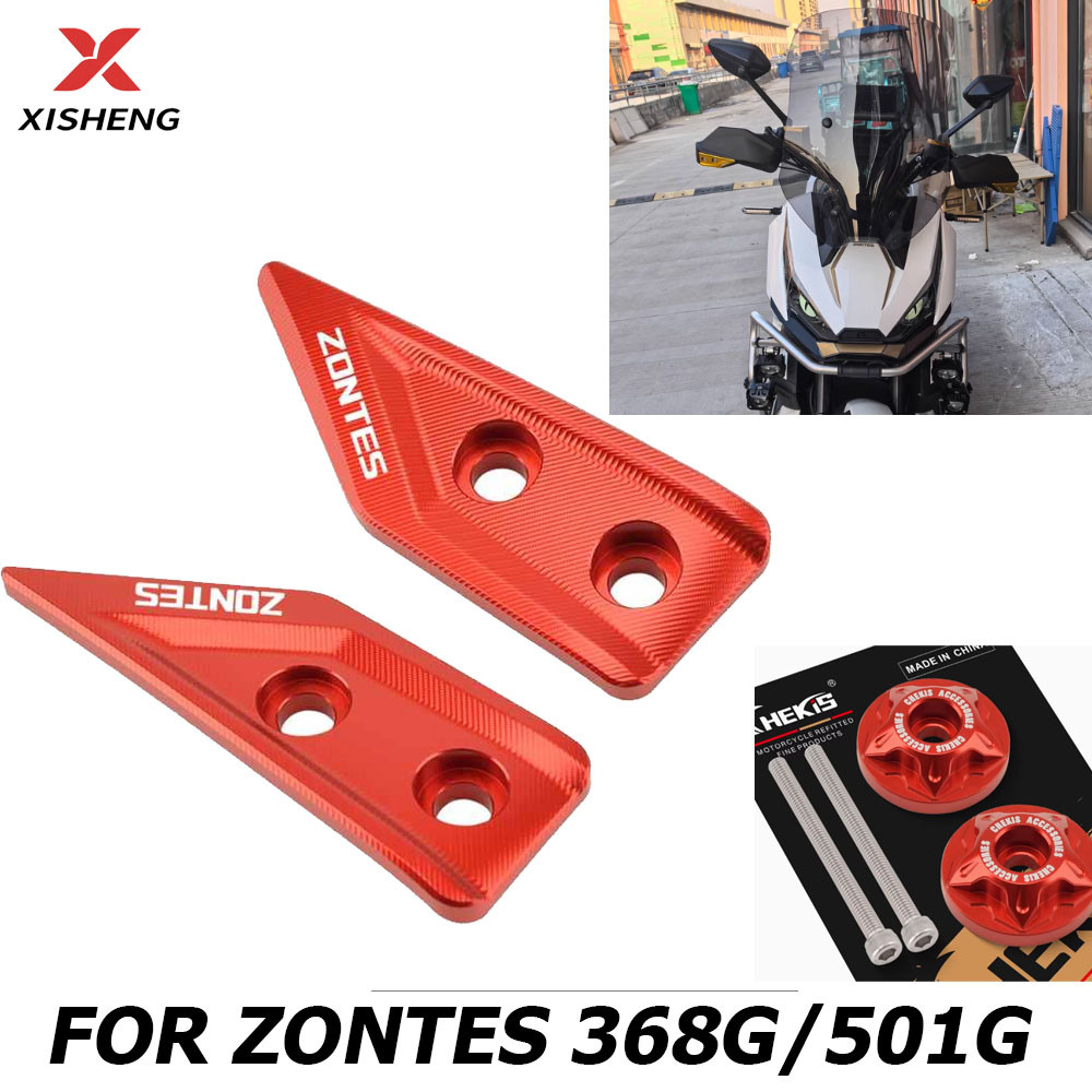 Cho Zontes 368g 368g 501g Tay Cầm Tay Bảo Vệ Trang Trí Tay Cầm Cân Bằng Cắm Đuôi Nắp