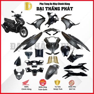   Có bán lẻ  Dàn áo xe Air Blade 125cc K2Z K3A  4Val   2023-2024  màu Đen Nhám phiên bản Tiêu chuẩn chính hãng Honda 