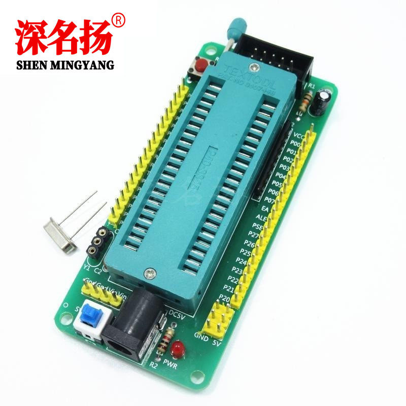 40P Locking 51 Microcontroller Bảng hệ thống nhỏ / Bảng phát triển Hỗ trợ AT89C51 / S52 STC89C52