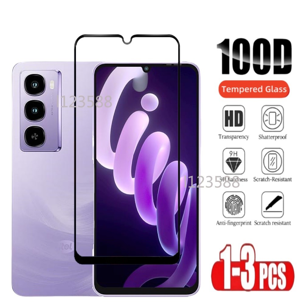 Cho itel City100 4G 2025 Bảo Vệ Màn Hình Cho itel City 100 4G City100 2025 Full Cover Kính Cường Lực