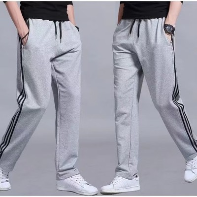 Quần Nam Chân Thẳng Thường Nhật Bản Hàn Quốc Thể Thao Đơn GiẢN TJH88 Seluar Lelaki