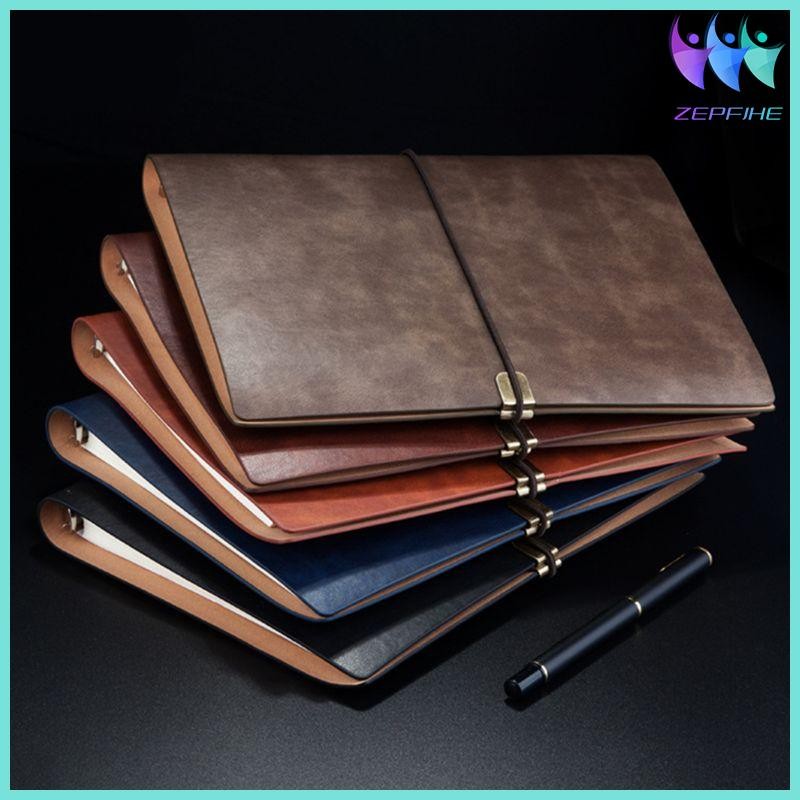 Pu Leather Note Book Cover Spiral Notebook A5 Planner Organizer Notebook Travel