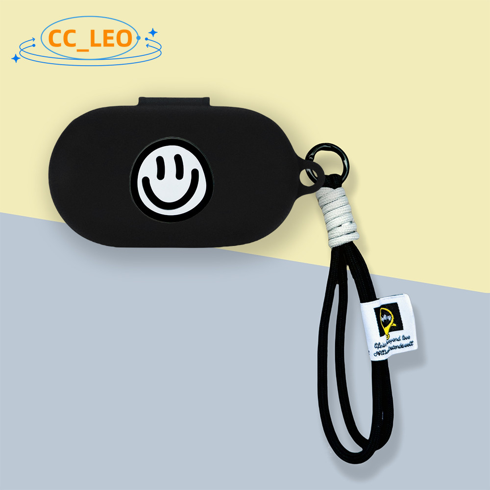 Suitable for Anker Soundcore V20i Case Cartoon Lanyard Pendant Silicone Soft Case Soundcore V20i Sho