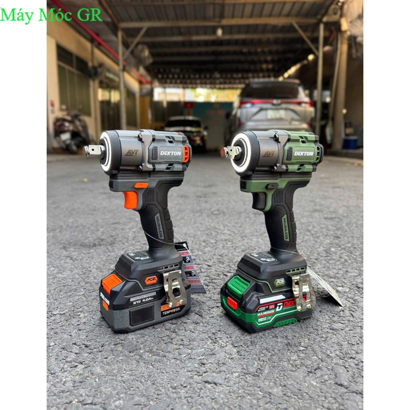 Máy siết bulong Dekton thế hệ GEN 4 680N.m - M21-IW680Promax/Lực siết 680N.m/Chân  phổ thông Thiết B