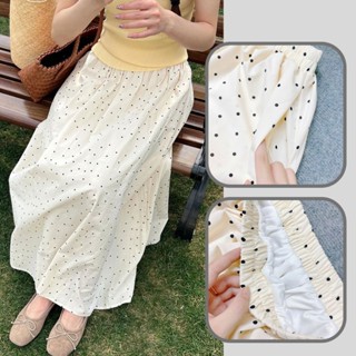 Chân váy bigsiz nữ dáng dài vintage tiểu thư dễ phối đồ nhẹ nhàng nữ tính cho nàng chuppy 50-92kg  - CV422