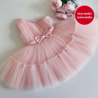 Váy Tutu một vai cho sinh nhật 1 tuổi của bé gái, Váy cưới công chúa có nơ, 12 tháng
