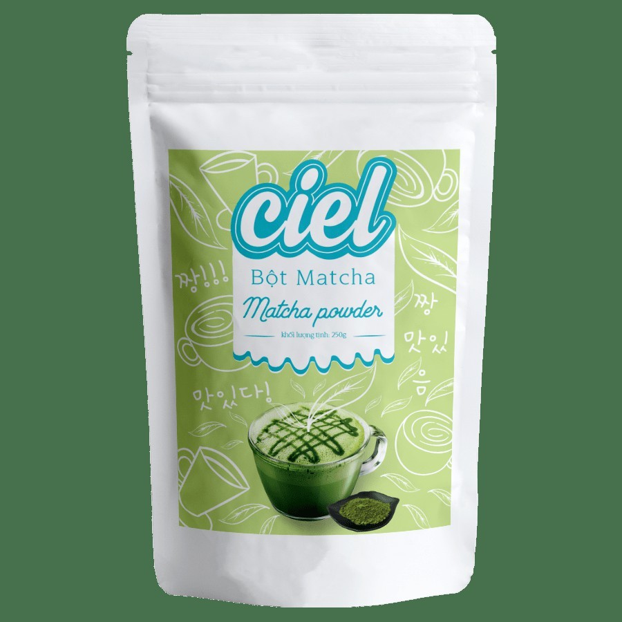 Bột trà xanh matcha Ciel Túi Tách Lẻ 50G - bột matcha