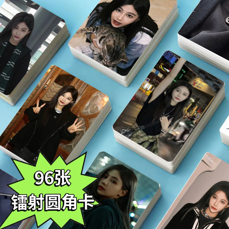 [Sản phẩm mới tự làm] thẻ ảnh snh48 Yuan Yiqi Thẻ Flash 10cm Hỗ trợ hàng hóa