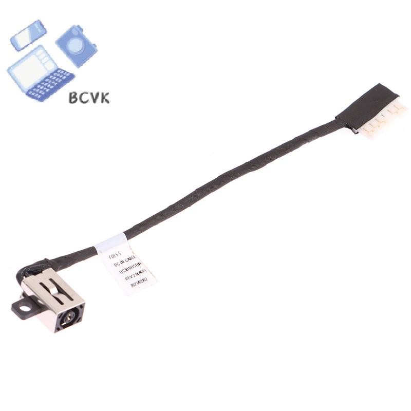 【 Kam 】 Dành Cho Inspiron Vostro 15 3510 3400 3401 3500 3501 IN Jack Nguồn Có Cáp 4VP7C 04VP7C DC301