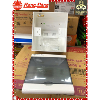 (Chính Hãng) Tủ điện Nổi tường Rạng Đông 2 đường 4 đường (Đế sắt) -Chuyên dùng cho MCB, CB 1 tép, 2 tép