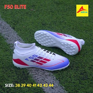 [TẶNG 3 QUÀ] Giày Đá Bóng ATOM F50 ELITE Cổ Cao [Tặng Kèm Tất + Lót Giày + Băng Cuốn] - Đế Đệm EVA, Khâu Full Đế