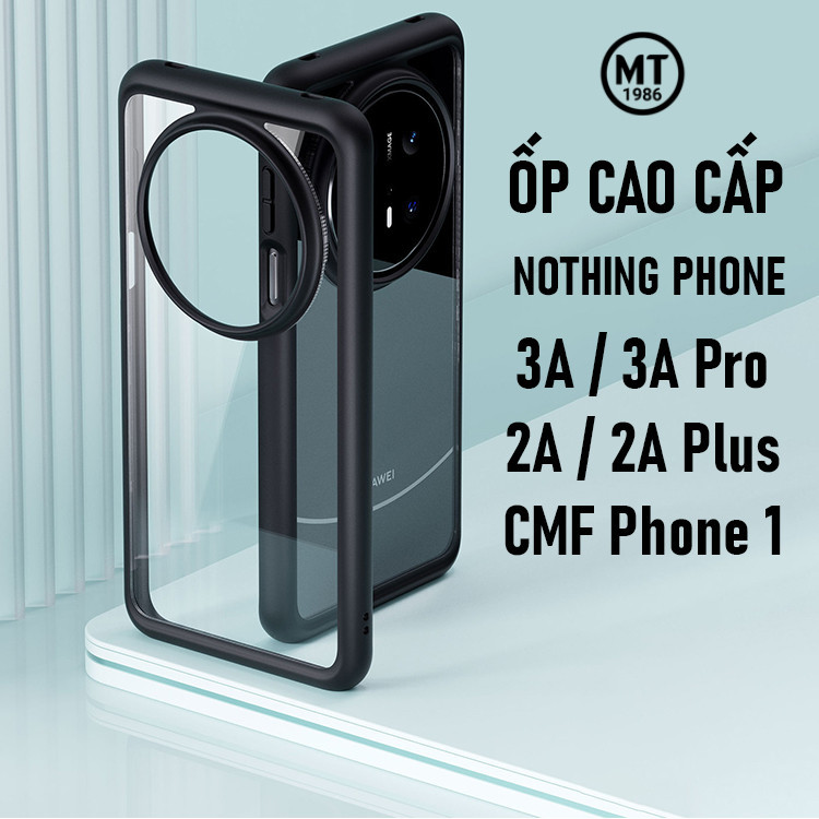 Ốp Lưng Nothing Phone 3a/ 3a Pro, Nothing Phone 2/ 2a/ 2a Plus Trong Suốt Chống Ố, Ôm Khít Máy Bảo V