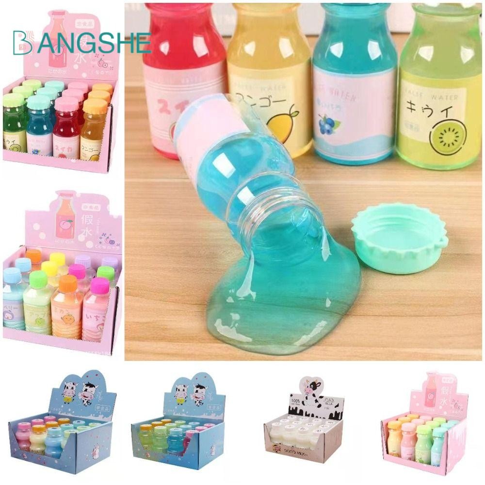 BANGSHE Thơm Slime, Clear Slime Slime Clear Slime Clear Slime, Bộ Làm Slimes Nước Giả Nguyên Chất Ch