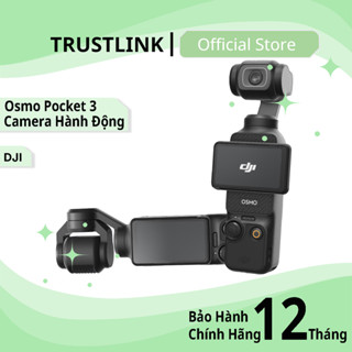 DJI Osmo Pocket 3 - Camera Hành Động Cao Cấp - Chống Rung - Màn Hình Cảm Ứng - Creator Combo