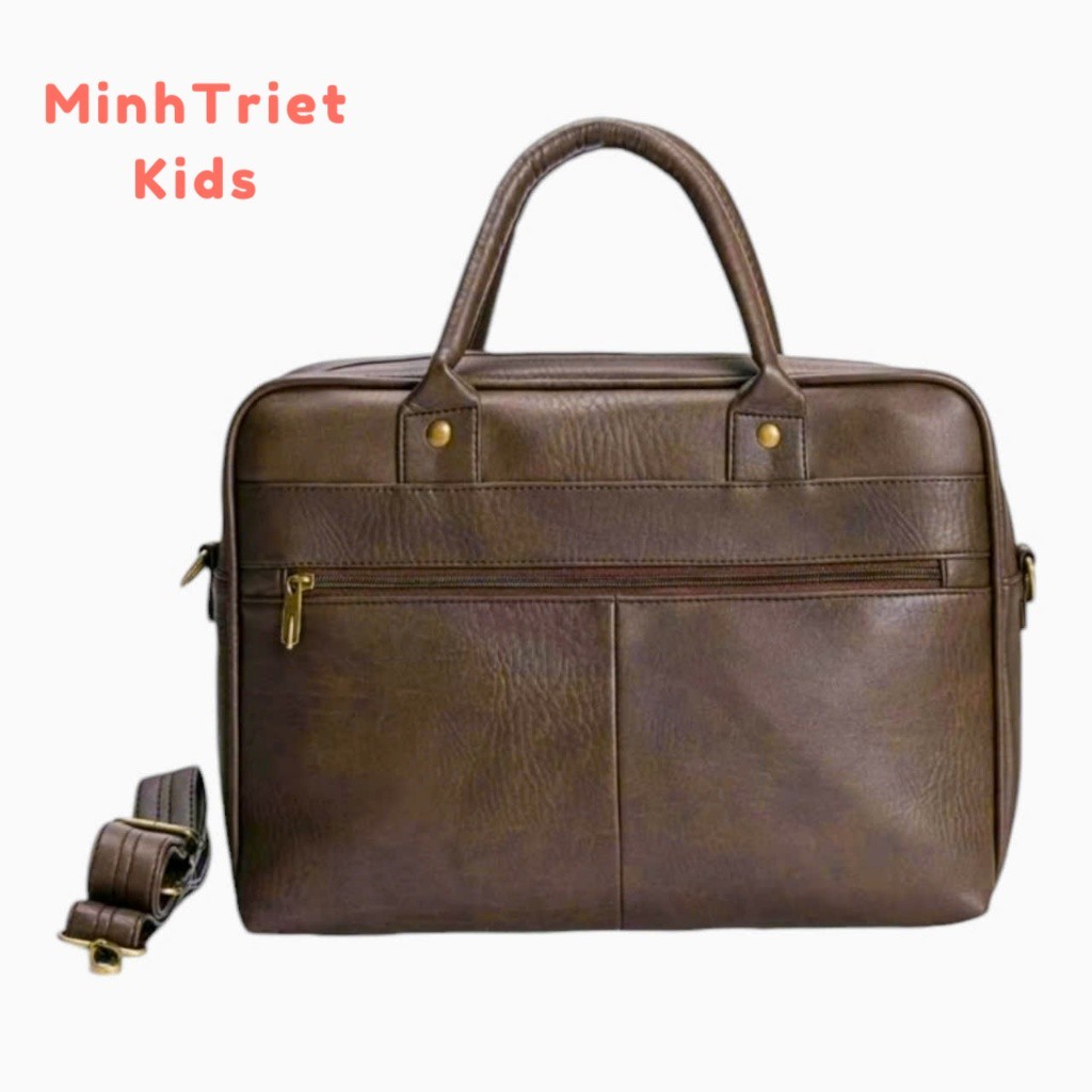 Cặp Công Sở, Laptop  15 Inch Chất Liệu Da Cao Cấp