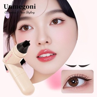 Tem kẻ mắt UNMEGONI, Tem kẻ mắt khô nhanh màu đen, Bút kẻ mắt cầm tay chống nước dễ sử dụng