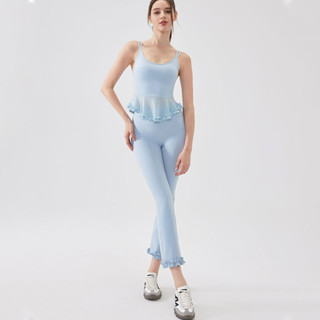 SHAMZU Ren Chắp Vá Thể Thao Phù Hợp Với Nữ Lưng Đẹp Yoga Áo Thể Dục Crop Quần Pilates Phù Hợp Với Thường Ngày