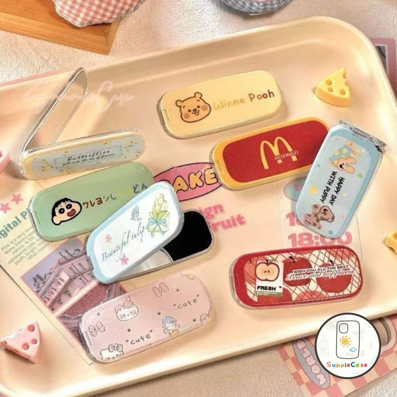 Thời Trang Mơ Mộng Hoạt Hình Hello Kitty Chó Con Hoa Văn Trái Cây Giá Đỡ Điện Thoại Có Thể Gập Lại Giá Đỡ Điện Thoại