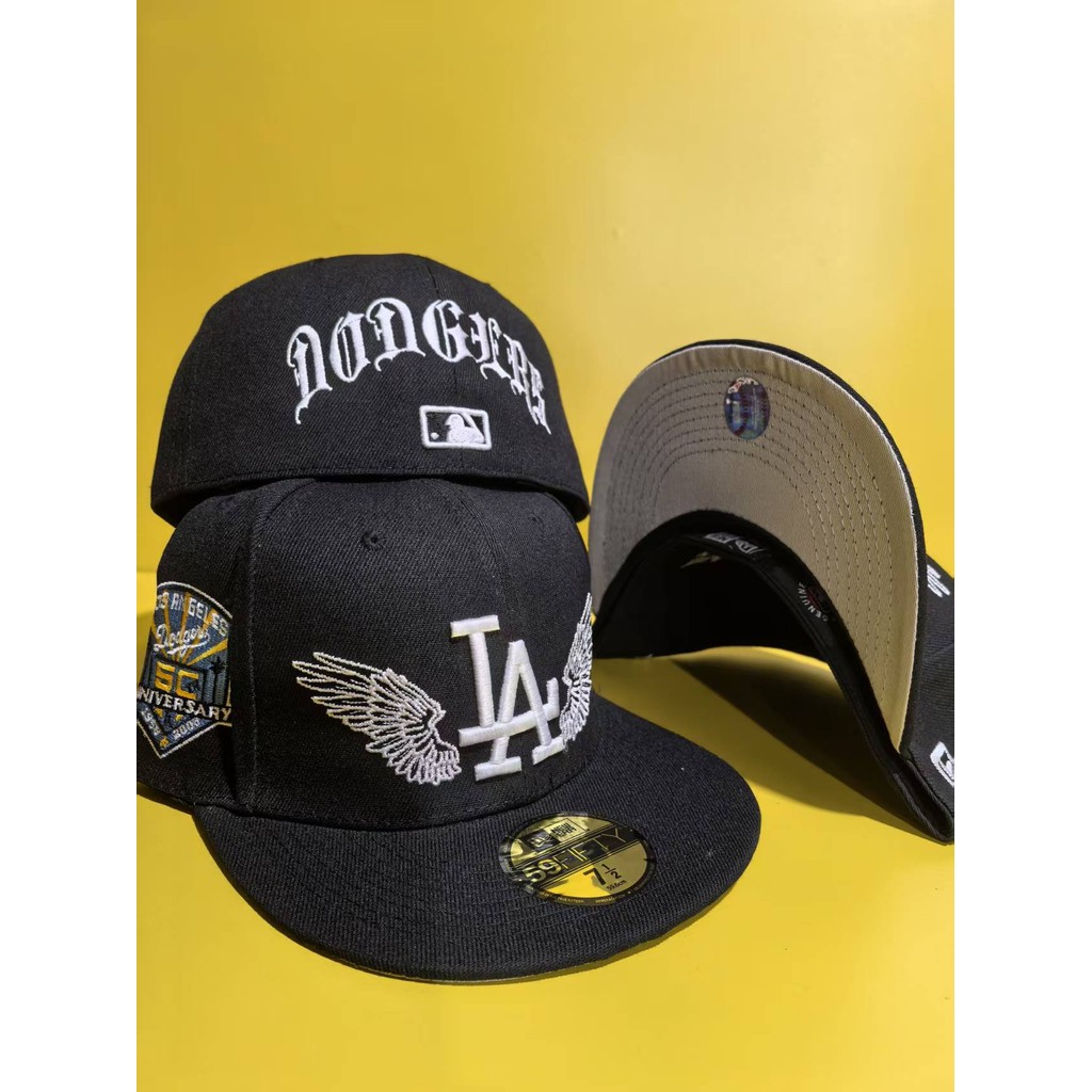 Mũ thêu LosAngelesDodgers.59FIFTY mới, mũ kín nam nữ, mũ thêu mặt trời