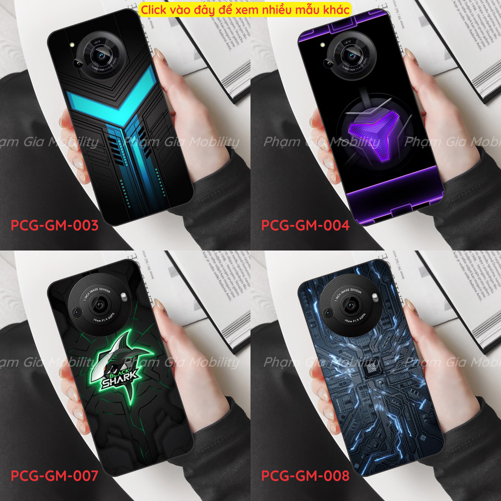 Ốp lưng Sharp Aquos R7/ R8 Pro/ R8s Pro dẻo đen in hình công nghệ nhiều mẫu thiết kế độc lạ, sắc nét