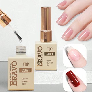  Sơn Gel Base Top Bóng Cứng Móng 15ml Kiềm dầu Base liên kết  Top lì Top Kim Cương Phá Gel Liên kết bột Base rubber 