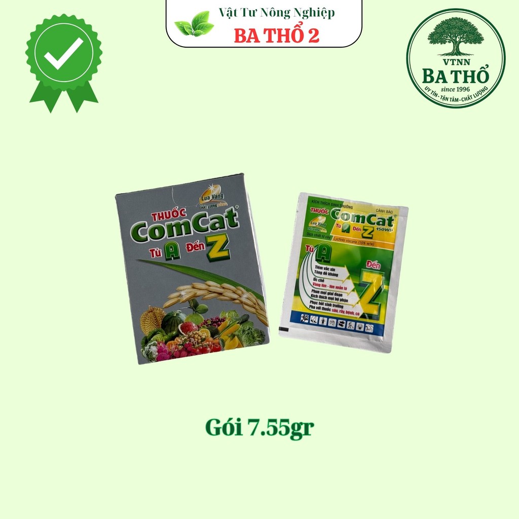 Thuốc K.ích Thích Sinh Trưởng ComCat Từ A Đến Z (7,55gr/gói)