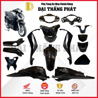   Có bán lẻ  Dàn áo xe SH 125 150cc K77  2016-2017-2018-2019  - màu Đen - NHB25 chính hãng Honda 