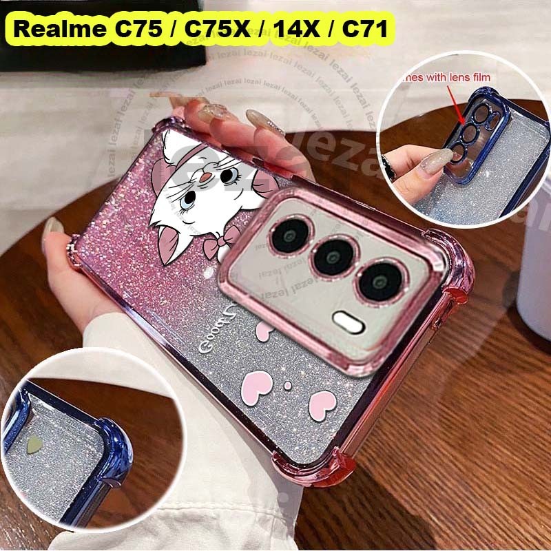 Ốp lưng Realme C75 C75X C75X C 75 C75 X 14X C71 C 71 Long lanh RealmeC75 X RealmeC75X RealmeC75 Real