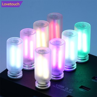  LOVETOUCH USB Điều Khiển Cảm Ứng Ô Tô Đèn LED Không Khí Bóng Đèn Sợi Kim Đèn LED Dây Tóc Phòng Ngủ Trang Trí Ban Đêm Kính Mờ N1Y5 
