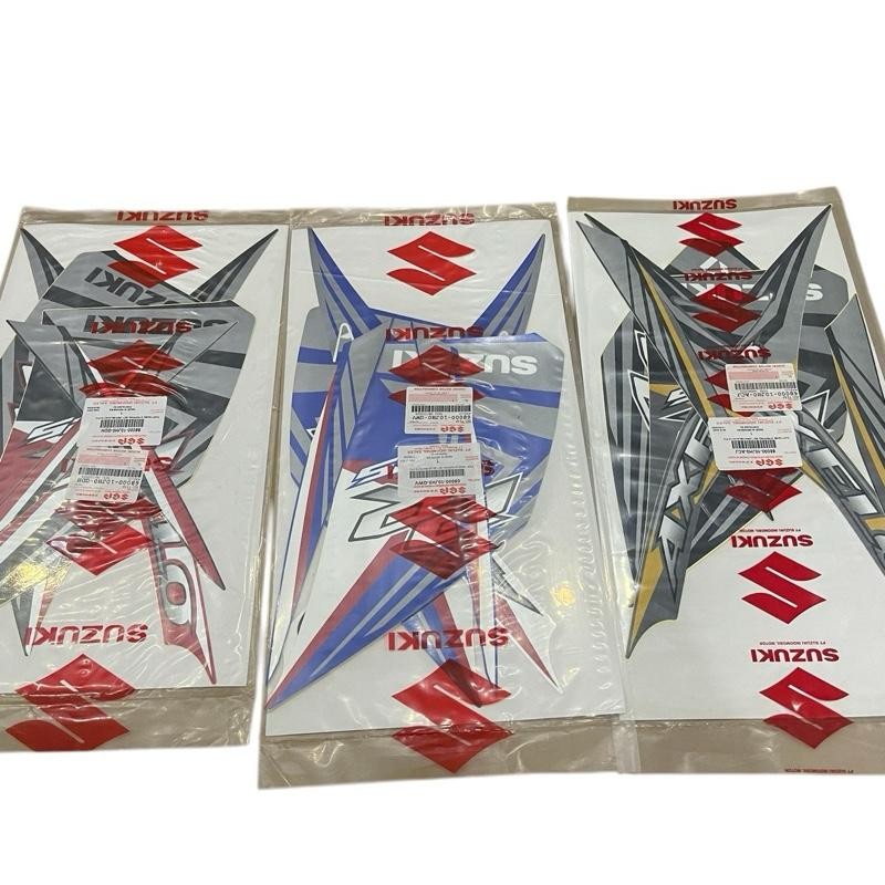 bộ tem suzuki axelo 125 rr chính hãng suzuki Nhãn Dán chính hãng