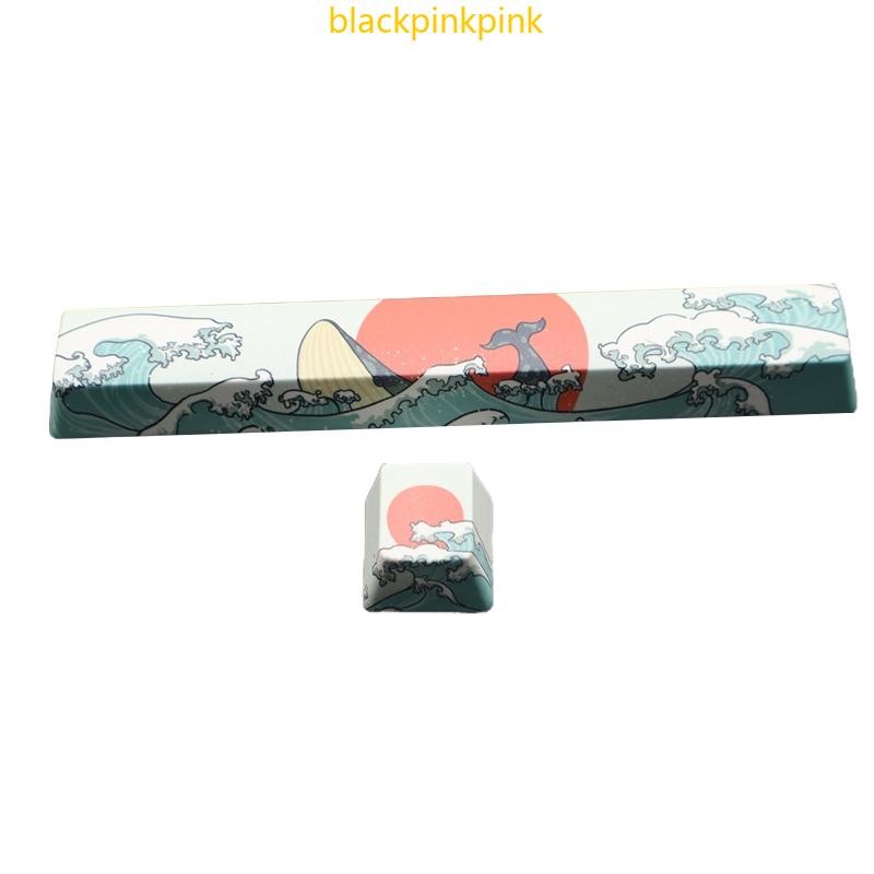 ĐEN 2 Keycaps cho bàn phím cơ PBT Keycap OEM Profile Space ESC