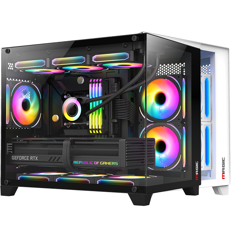 Case máy tính Magic Aqua-M Ultra Pro | Full Micro ATX, AIO 360 Top